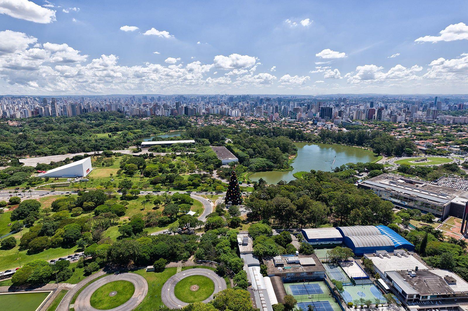 Parque Ibirapuera em São Paulo